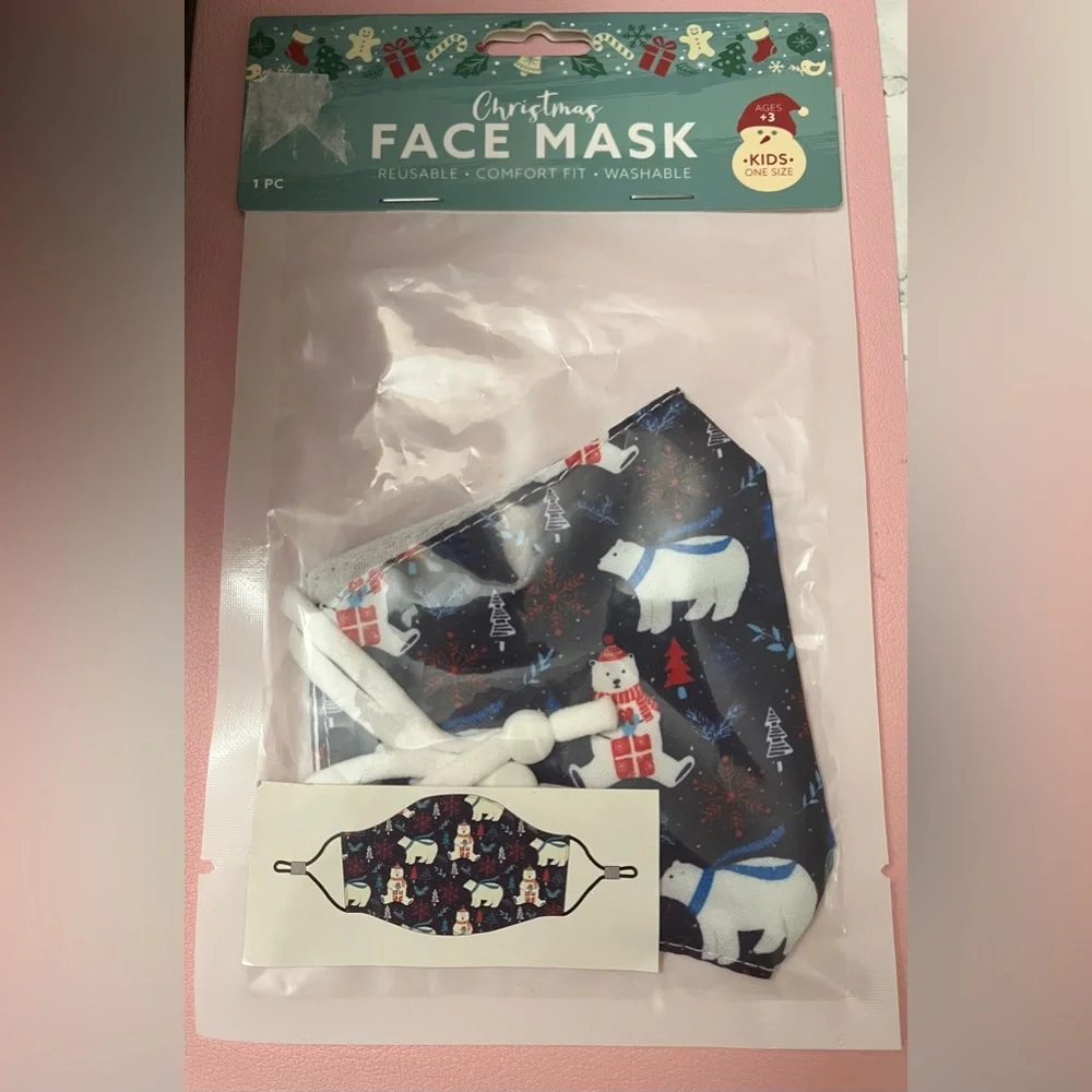 🌺Kid’s Christmas Face Mask